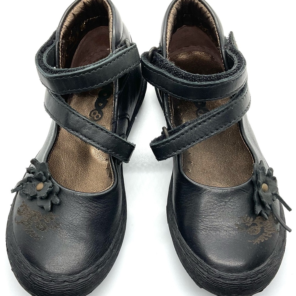 Mod 8 from France all black leather Maryjane EURO 26 USA 9.5 NWB